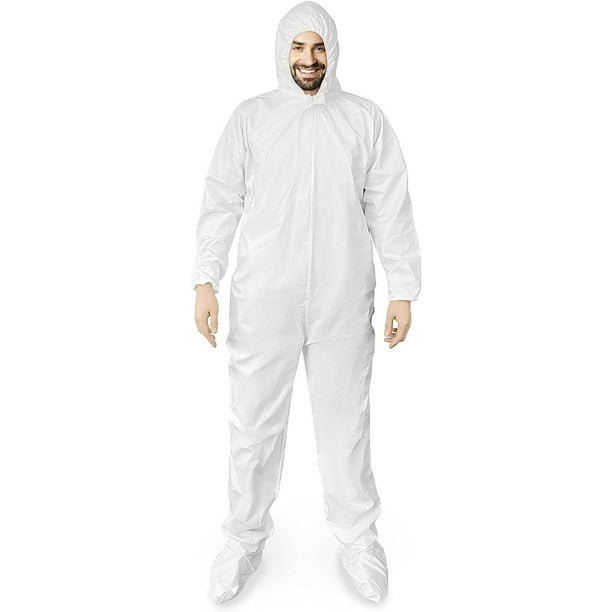 2 NEW Body Guard Microporous COVERALL for PROTECTION & Painting &SAFETY Size 2XL